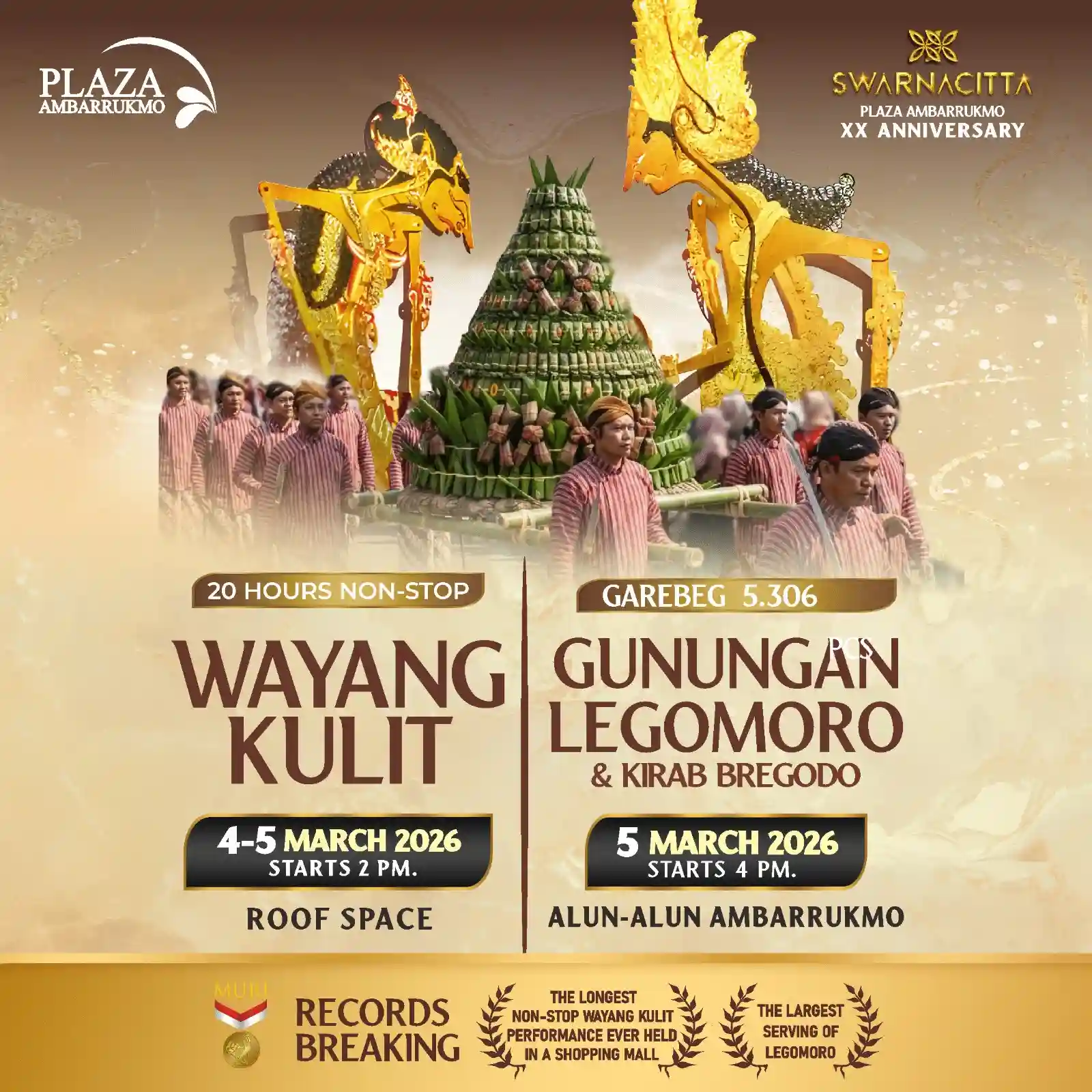 20 Hours Wayang Kulit & Gunungan Legomoro